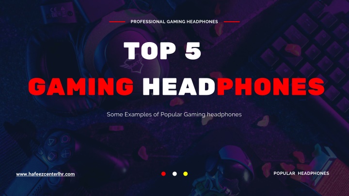 professional gaming headphones