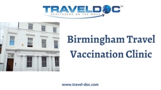 Birmingham Travel Vaccination Clinic