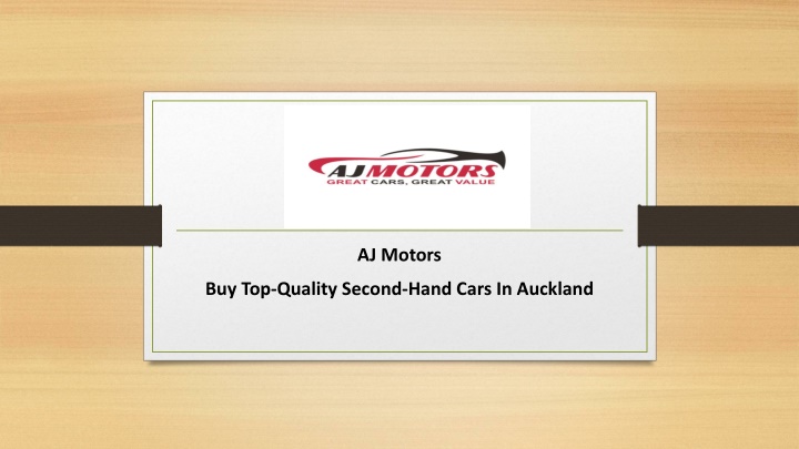 aj motors buy top quality second hand cars in auckland