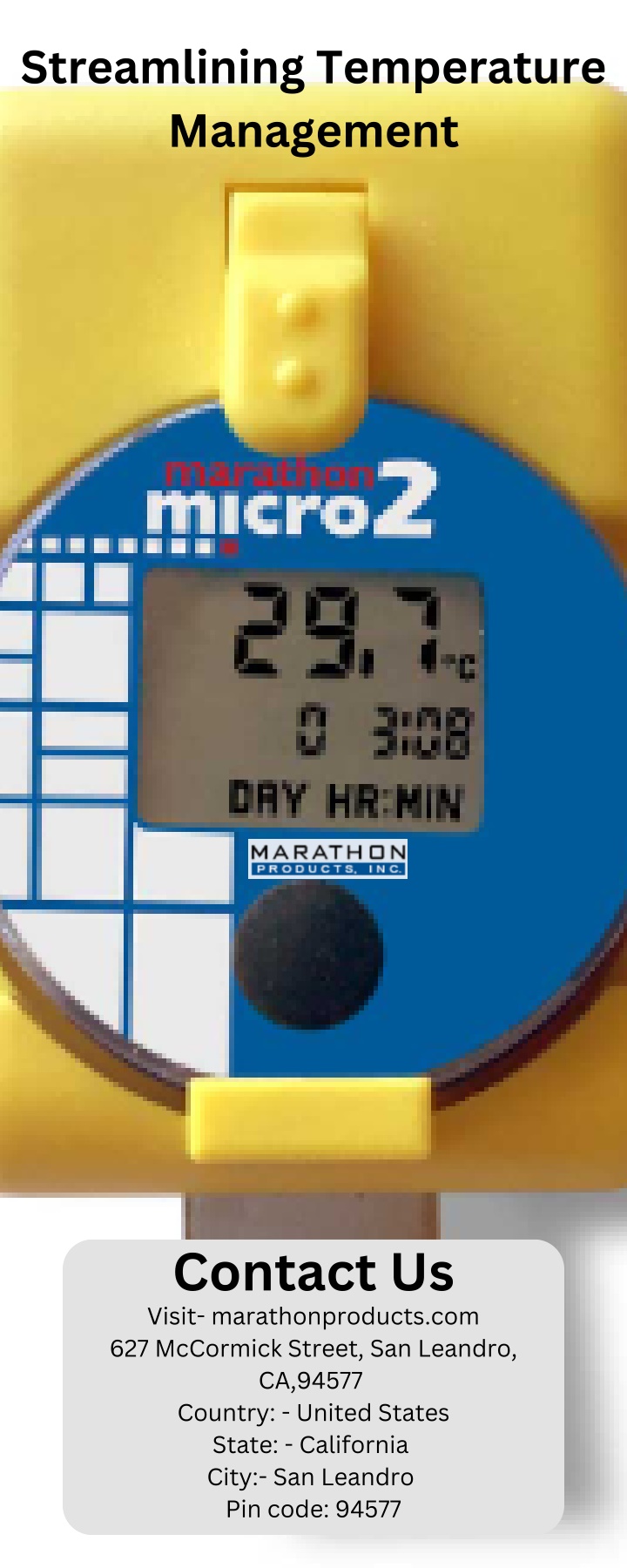 streamlining temperature management