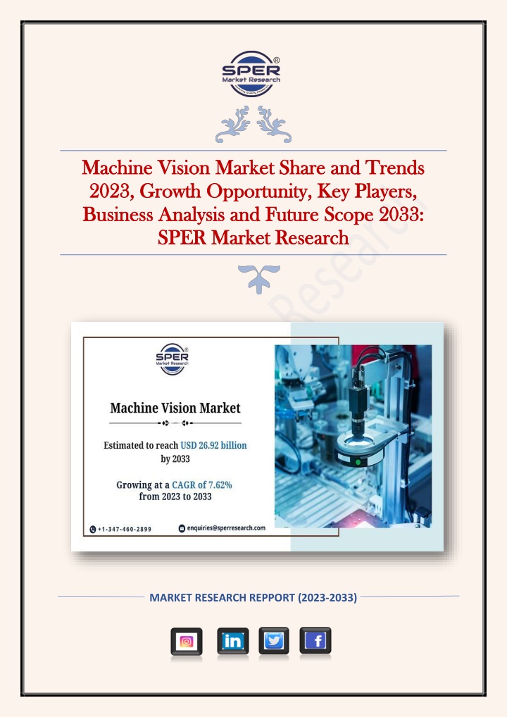 machine vision market share and trends machine