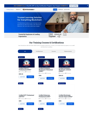 big summer sale flat 40 off on any certification