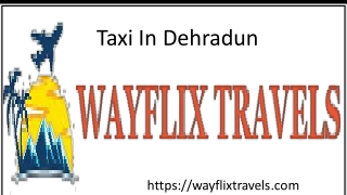 Best Taxi In Dehradun