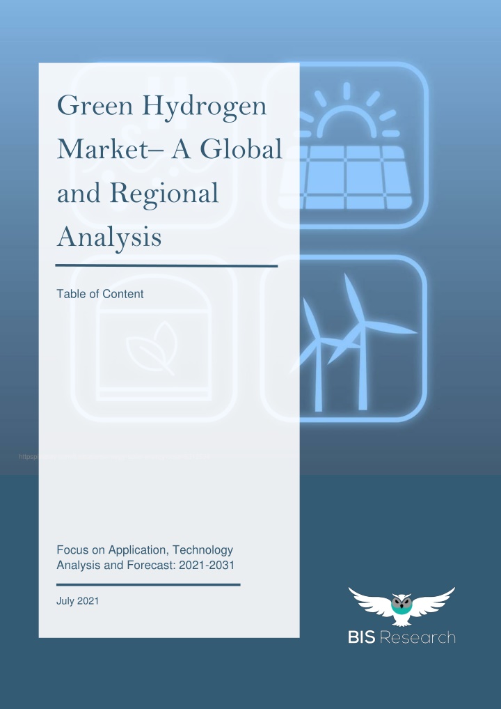 green hydrogen market a global and regional