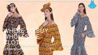 Where To Buy Wholesale Clothing