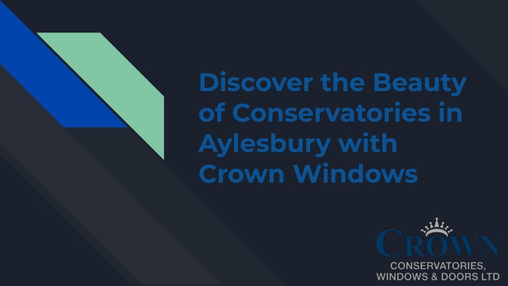 discover the beauty of conservatories