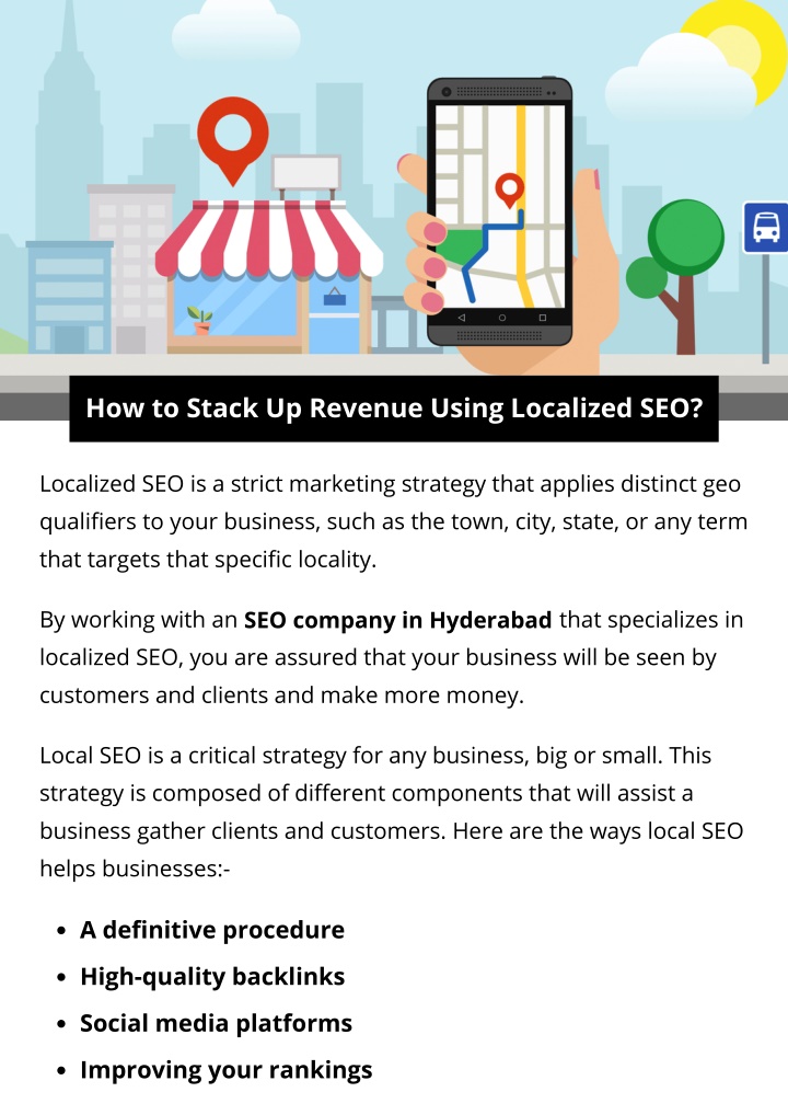 how to stack up revenue using localized seo
