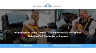 Why Respite Care Is the Best Choice for People Living with Alzheimer’s