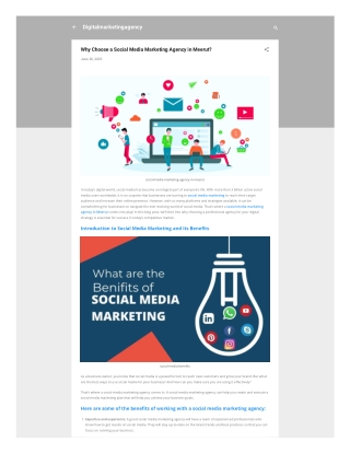 Social Media Marketing Agency | Digital Marketing Agency