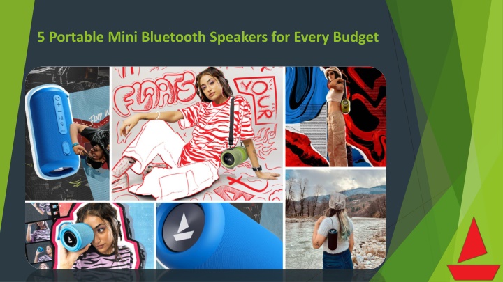5 portable mini bluetooth speakers for every