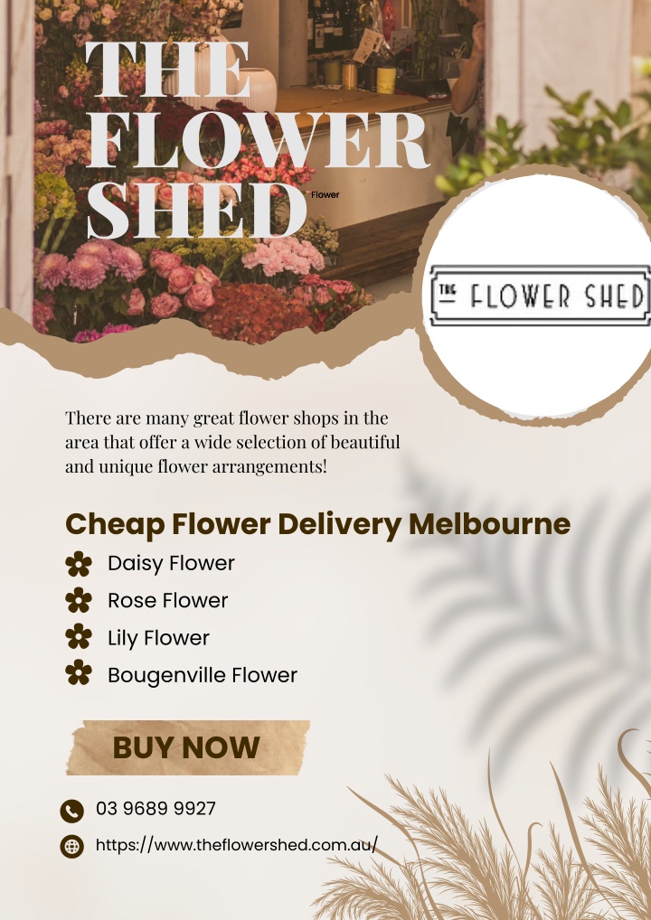 the flower shed