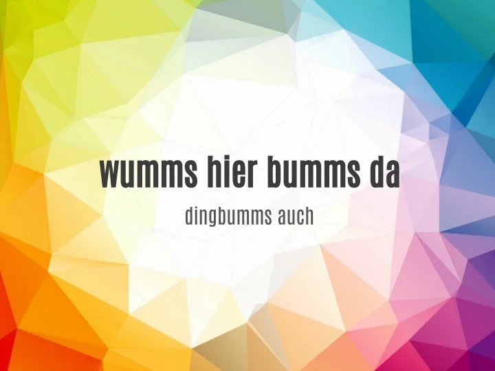 PPT - bummsen PowerPoint Presentation, free download - ID:12269117