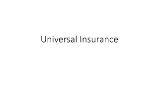 universal insurance