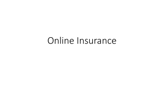 online insurance