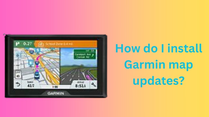 how do i install garmin map updates