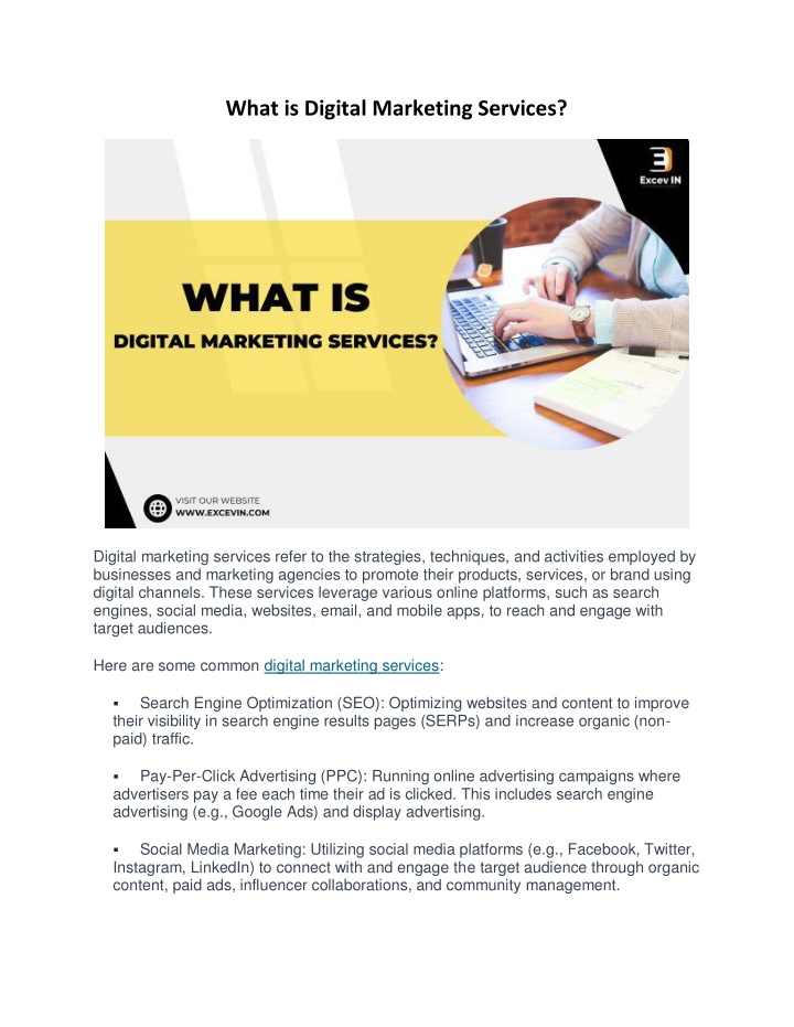 PPT What Is Digital Marketing Services PowerPoint Presentation Free 