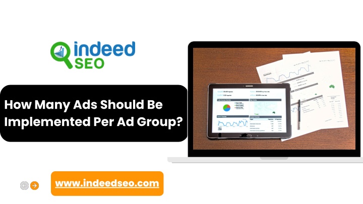how many ads should be implemented per ad group