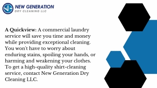 Top Laundry Service Providers Near You| Clean Your Dirty Shirts by Expert Cleane