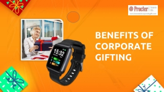 Benefits of Corporate Gifting