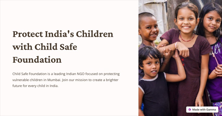 protect india s children with child safe