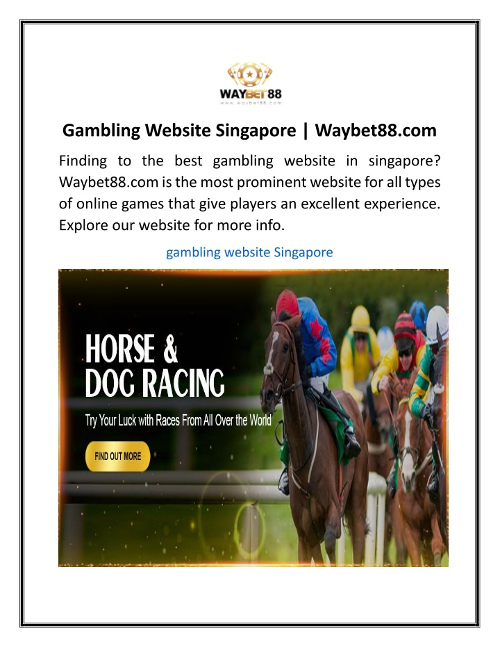 gambling website singapore waybet88 com