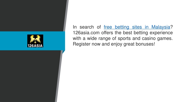 in search of free betting sites in malaysia