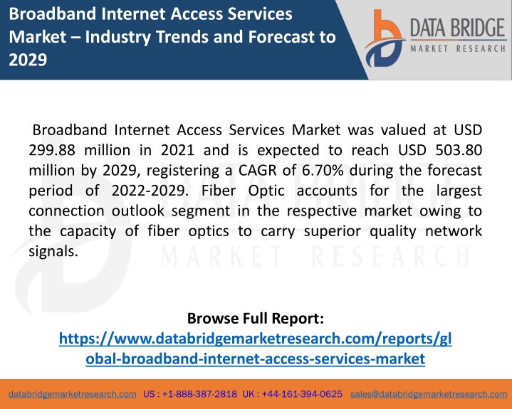 broadband internet access services market