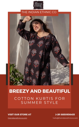 Shop Cotton Kurtis for Summer Style