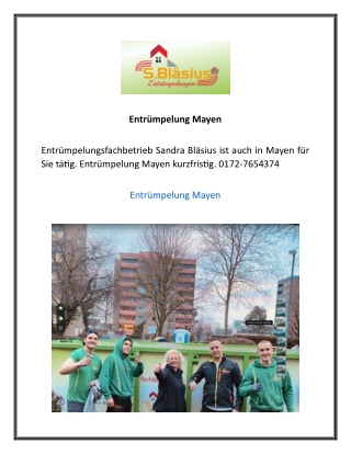 Entrümpelung Mayen