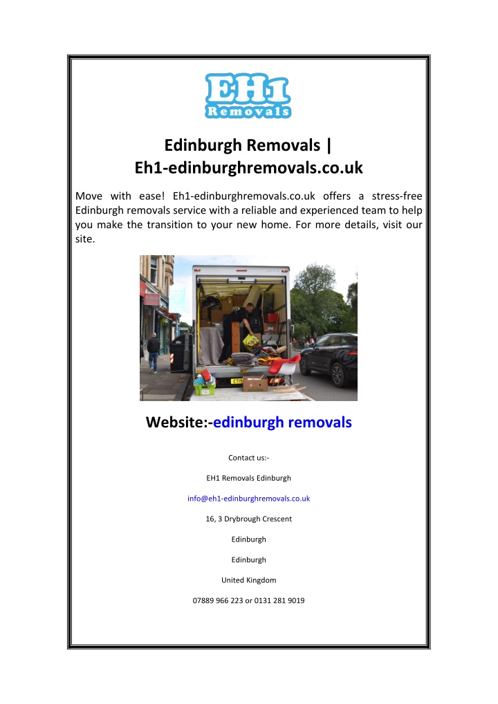 edinburgh removals eh1 edinburghremovals co uk