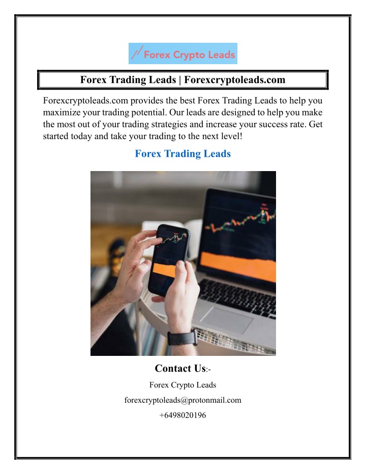 forex trading leads forexcryptoleads com