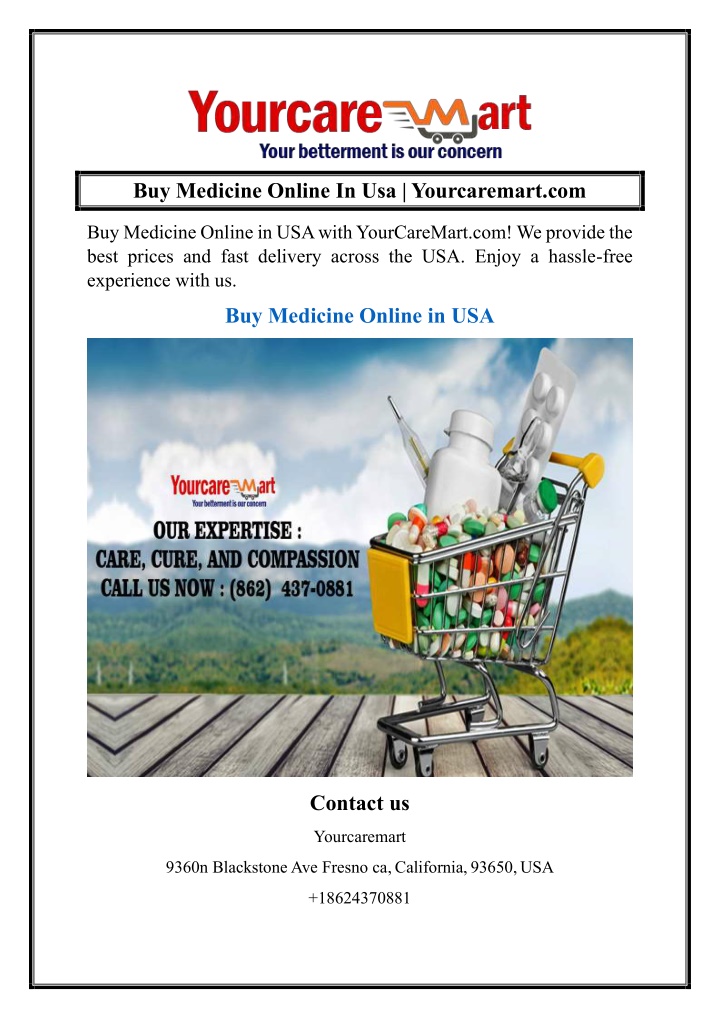 buy medicine online in usa yourcaremart com