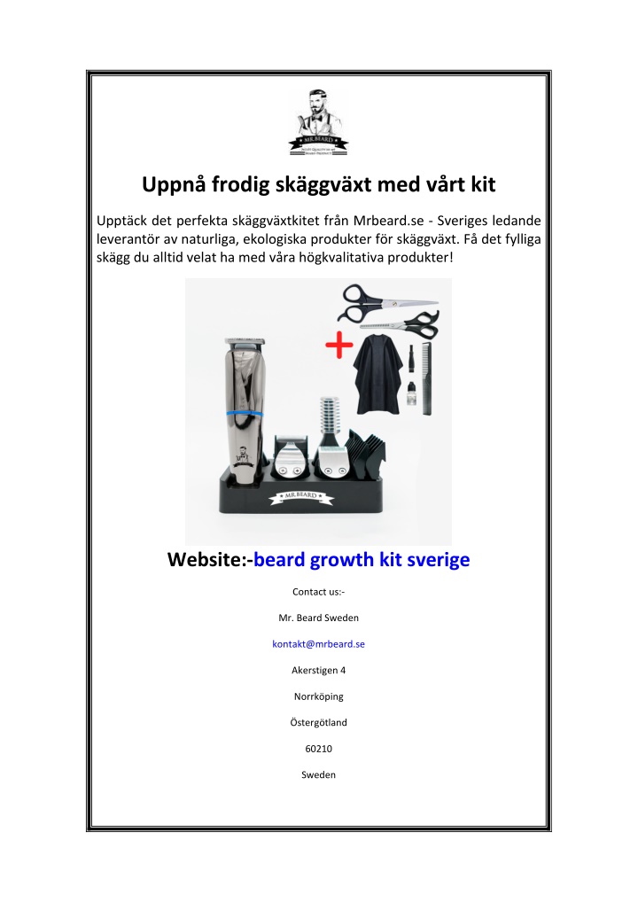 uppn frodig sk ggv xt med v rt kit