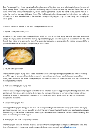Will Best Tamagoyaki Pan Ever Die?