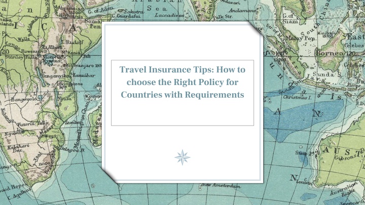 travel insurance tips how to choose the right policy for countries with requirements