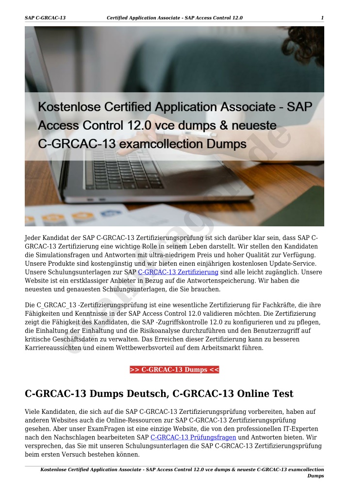 sap c grcac 13