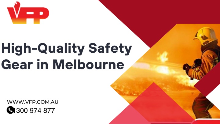 high quality safety gear in melbourne