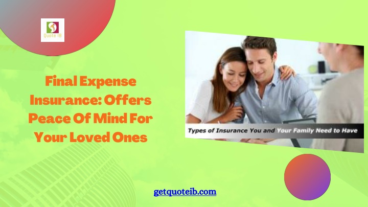 final expense insurance offers peace of mind