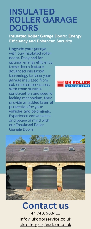 Insulated Roller Garage Doors: Efficient Climate Control & Security