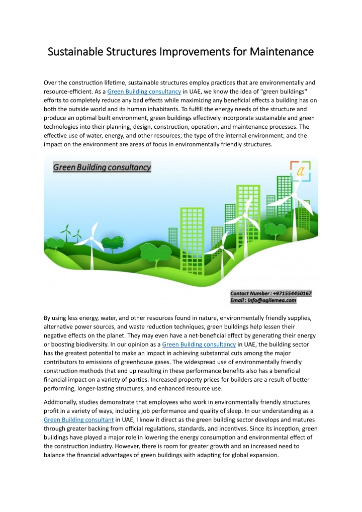 sustainable sustainable s structures