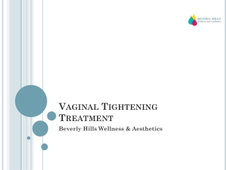 Vaginal Tightening Treatment in Dubai