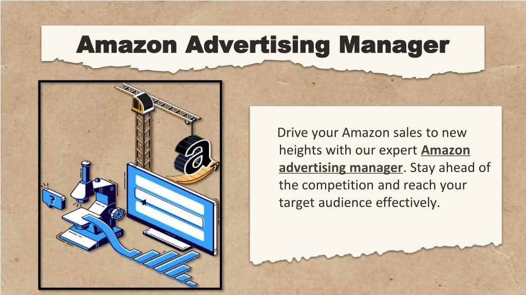 PPT - Amazon Advertising Manager PowerPoint Presentation, free download ...