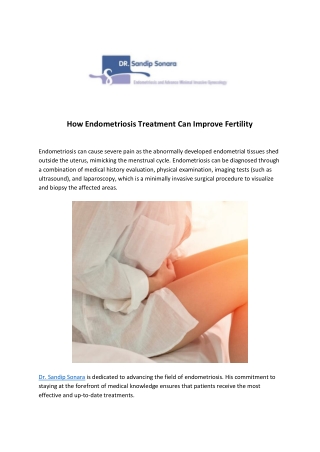 How Endometriosis Treatment Can Improve Fertility