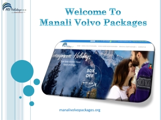 Manali Volvo Packages