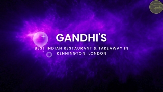 Gandhi’s | Best Indian Restaurant London | Indian Takeaway London