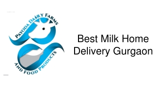 Best Fresh Milk Home Delivery in Gurgaon
