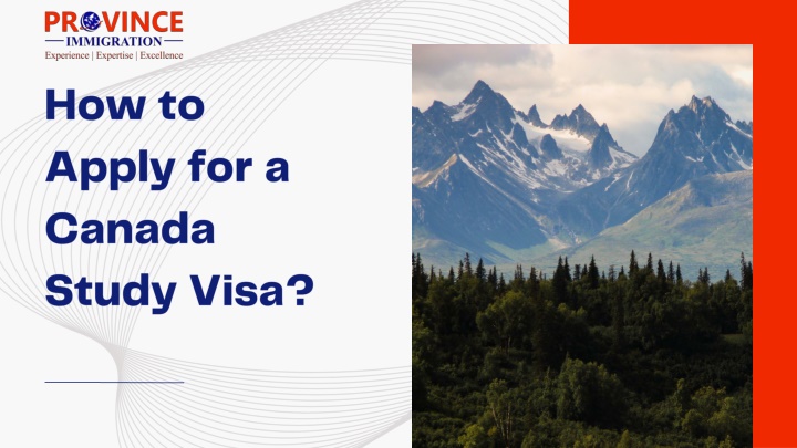 how to apply for a canada study visa