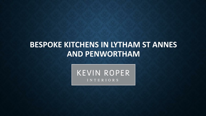 bespoke kitchens in lytham st annes and penwortham