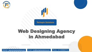 Web Designing Agency in Ahmedabad | Techspin Solutions