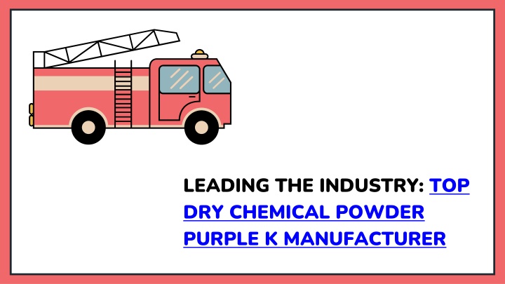 leading the industry top dry chemical powder